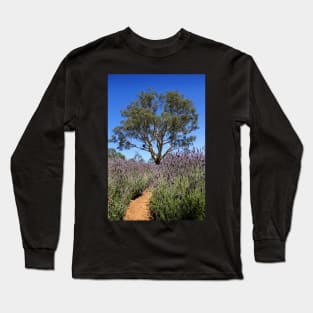 Gum tree among the lavender Long Sleeve T-Shirt